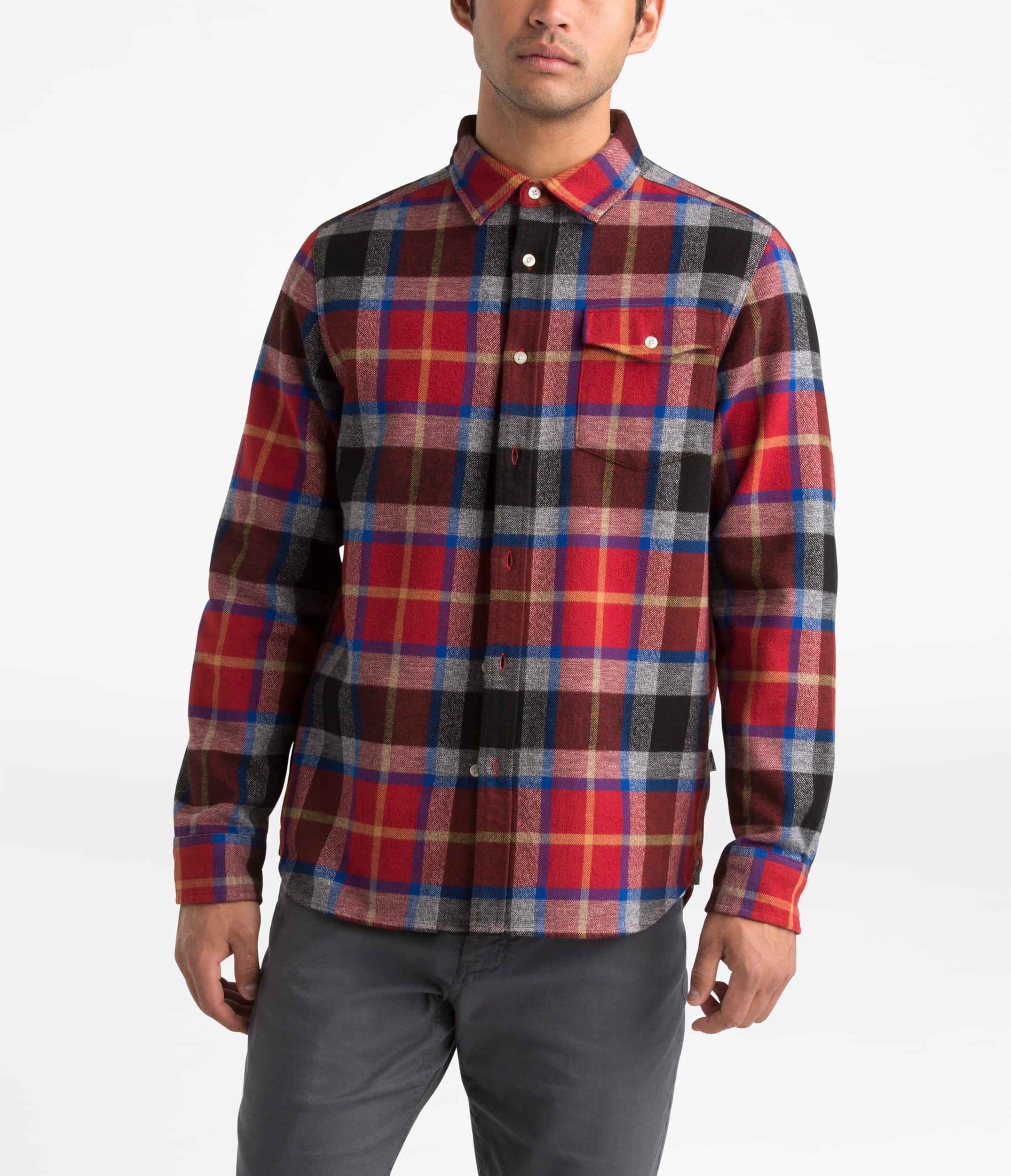 MEN'S LONG-SLEEVE ARROYO FLANNEL SHIRT | The North Face | The