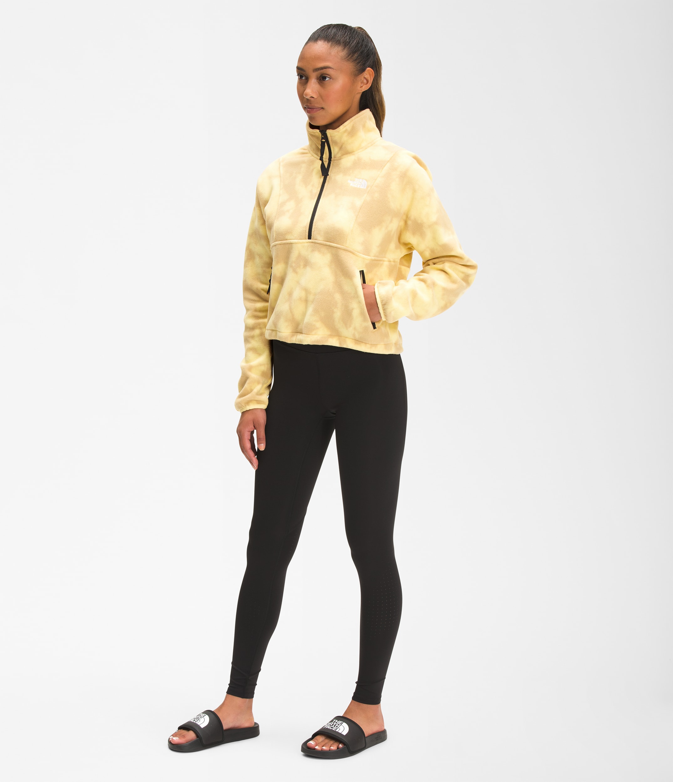 W PRINTED TKA ATTITUDE 1/4 ZIP FLEECE | The North Face | The