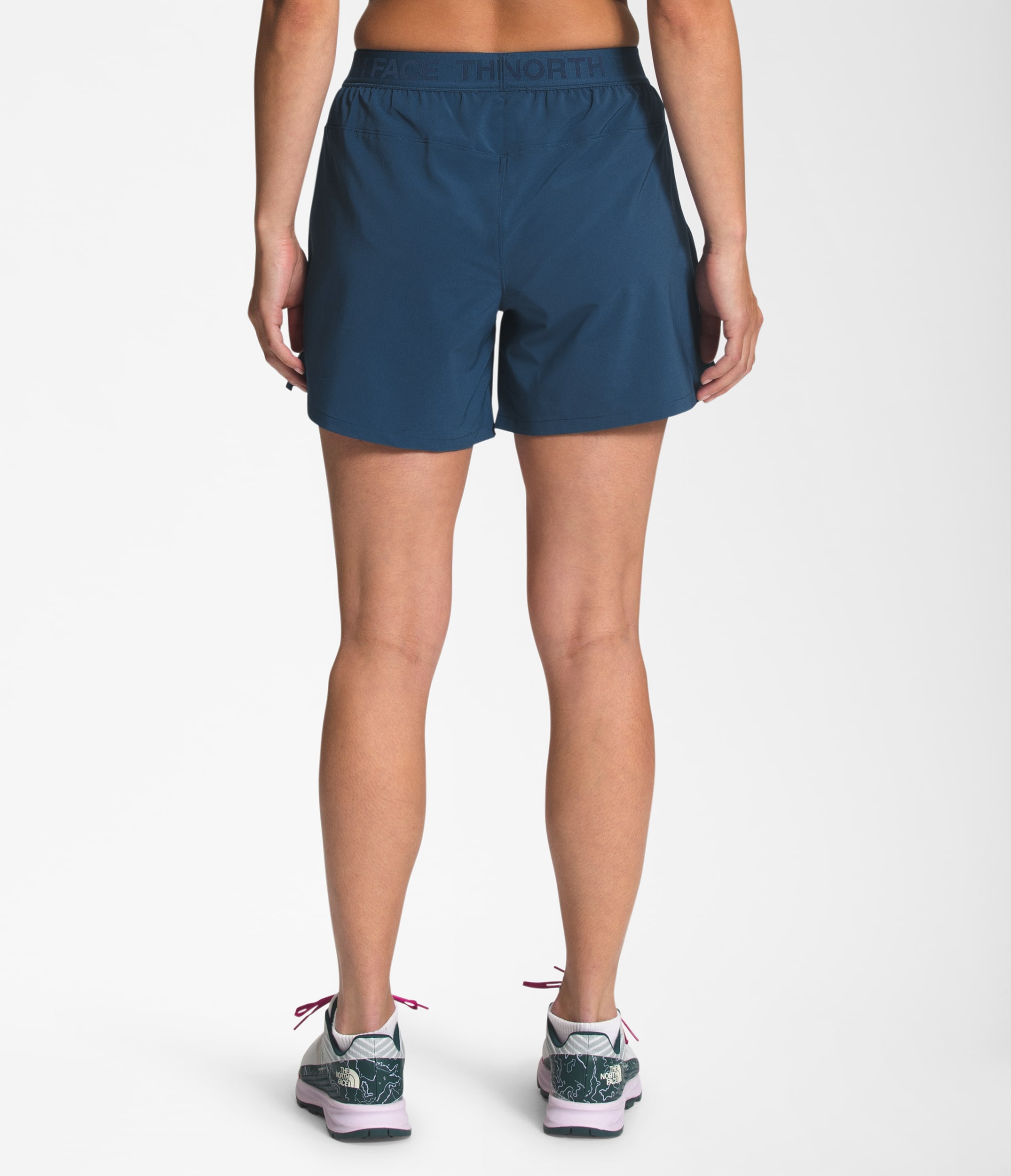 The North Face Shorts Womens Medium Midnight Blue Athletic