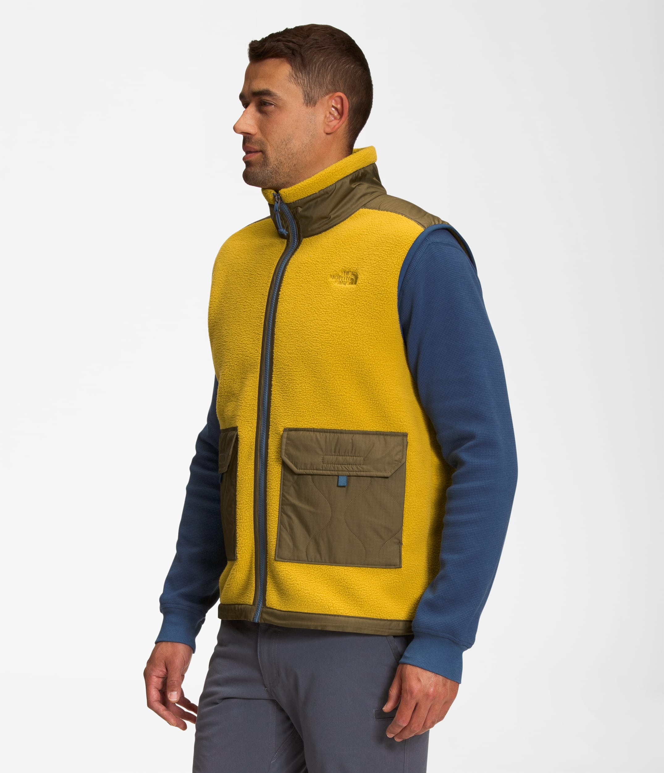The North Face Royal Arch Fleece Vest Men - Shady Blue