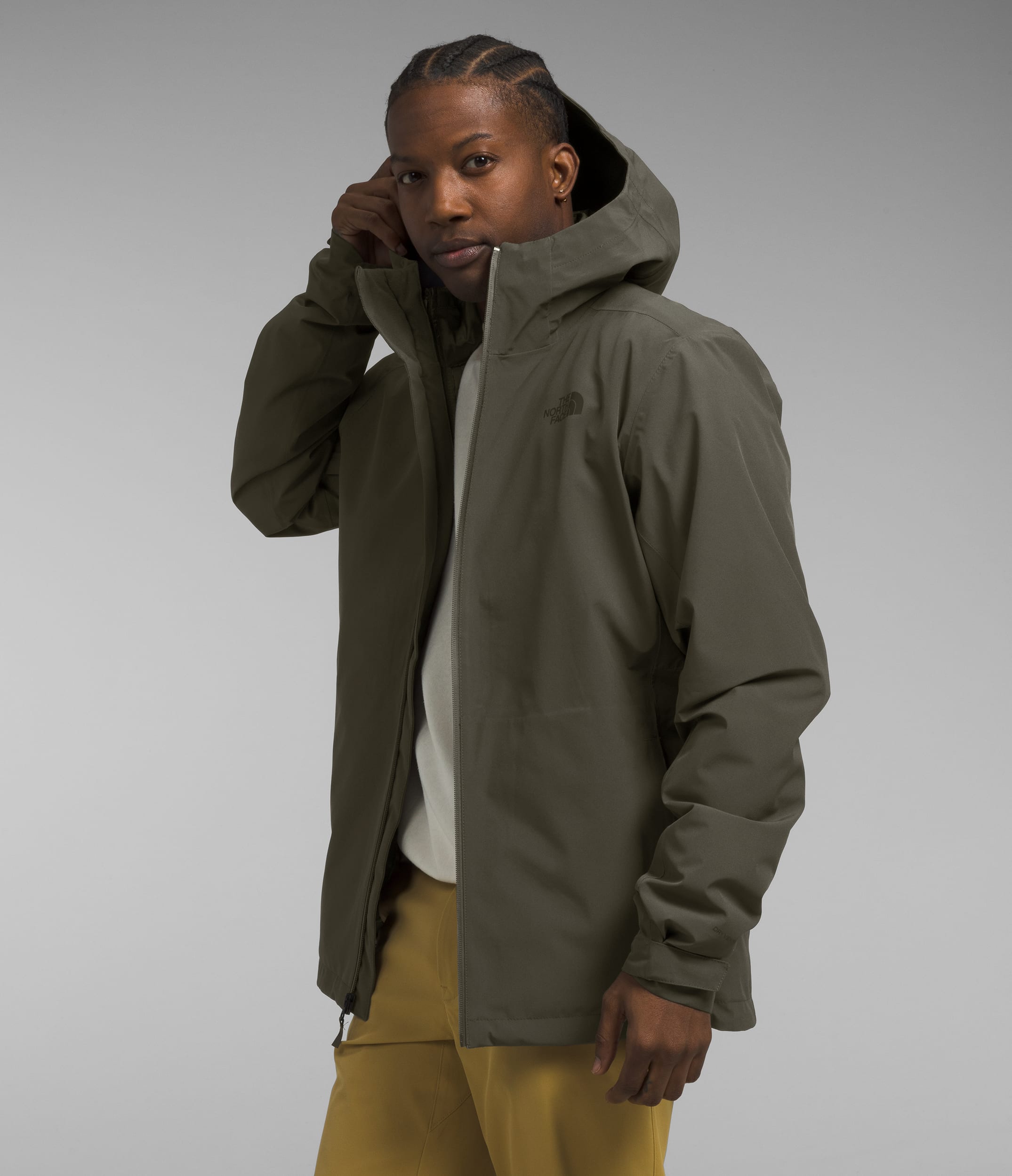 ザノースフェイス  ThermoBall ジャケット　グリーン 160 M THERMOBALL ECO TRICLIMATE JACKET | The North Face | The