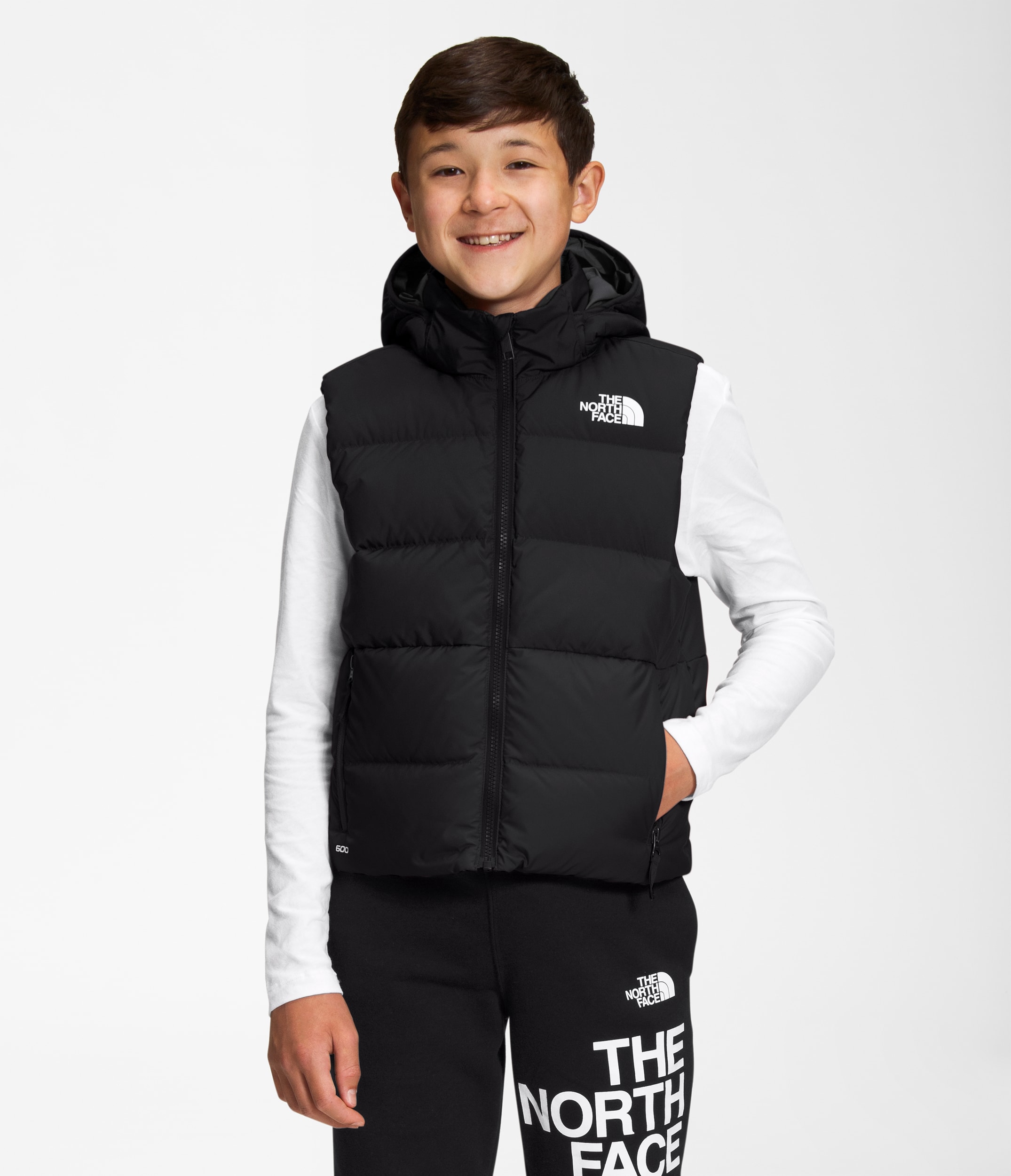 Boys' Reversible North Down Hooded Vest | The North Face | The