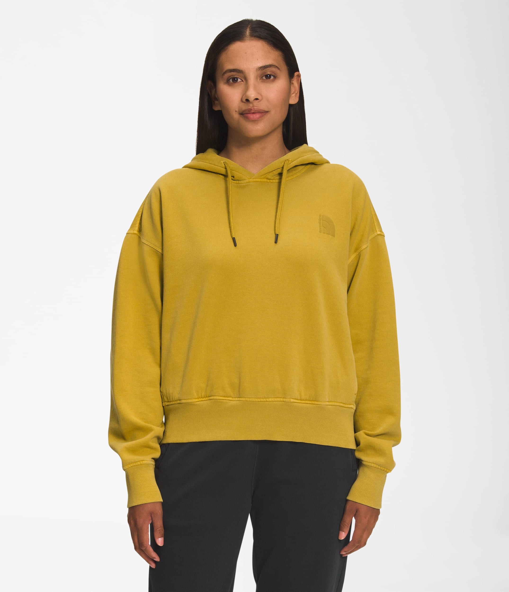 売切り【正規新品】THE NORTH FACE◆GARMENT DYE HOODIE プルオーバー パーカー US限定 ガーメントダイ 立体ロゴ(XL)黄 181130-10 THE NORTH FACE Men's Garment Dye Hoodie Pullover (US, Alpha