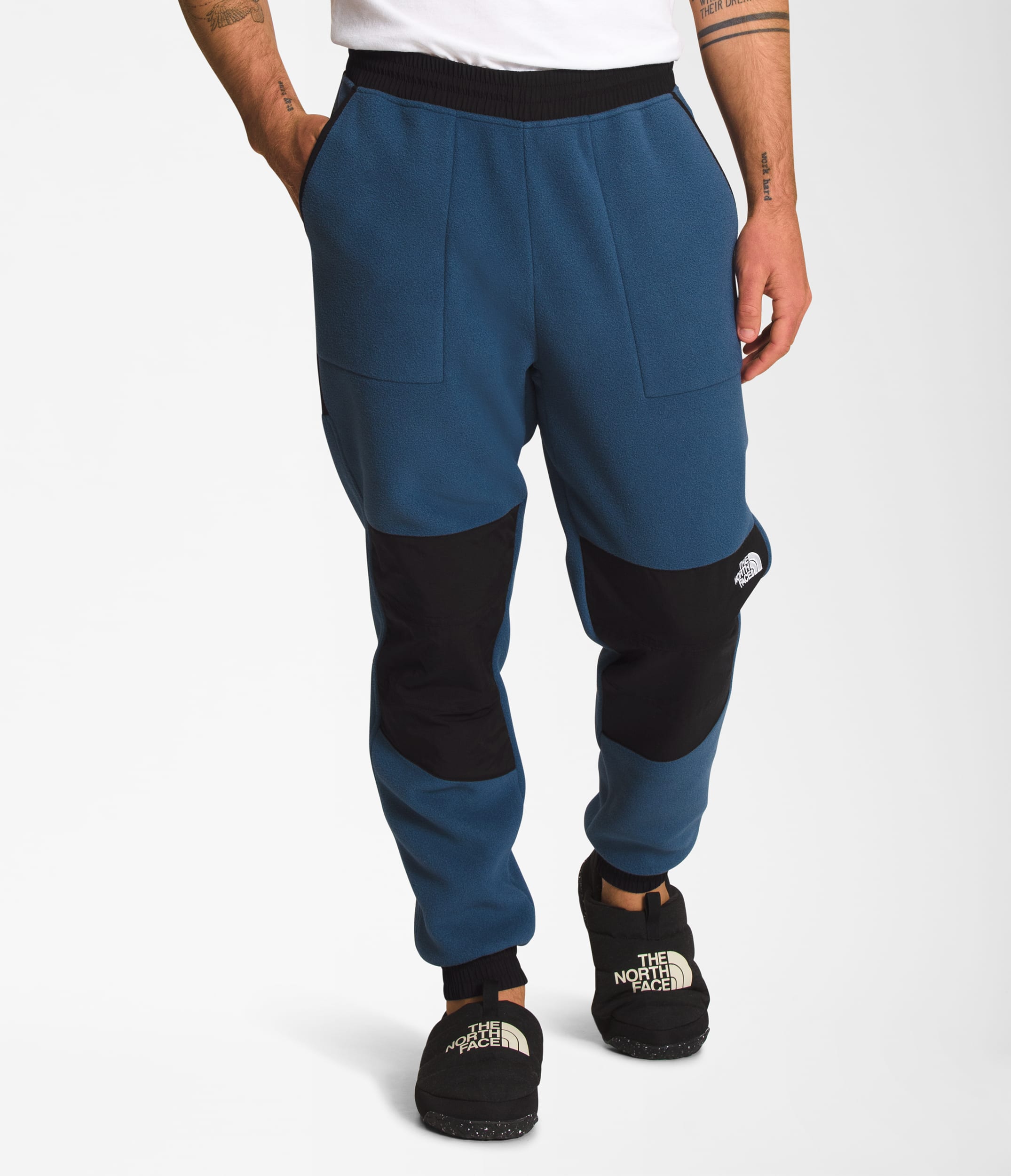 THE NORTH FACE OTHER DENALI SLIP-ON PANTS M POLYESTER Black