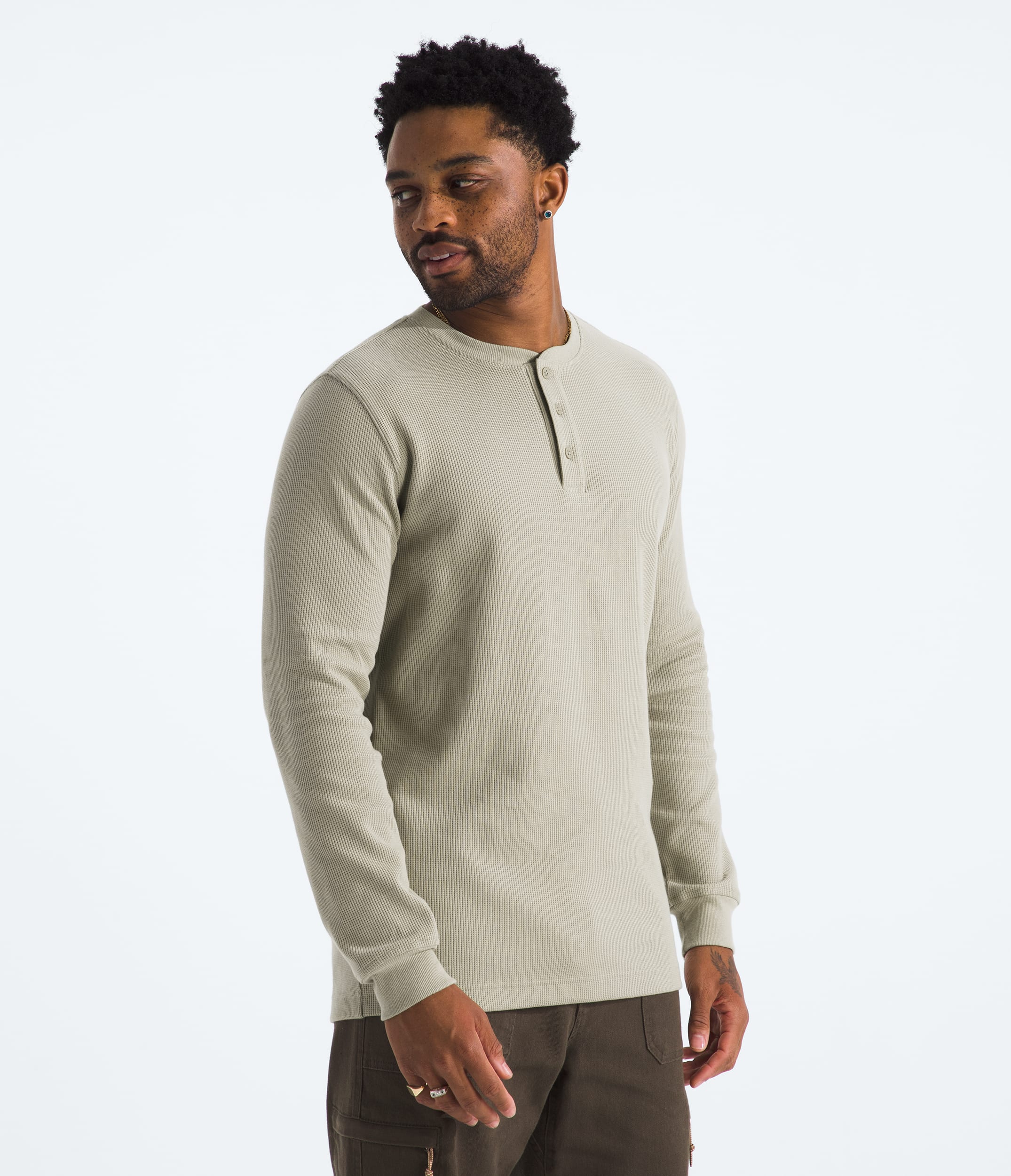 Men's Waffle Long-Sleeve Henley | The North Face | The North Face