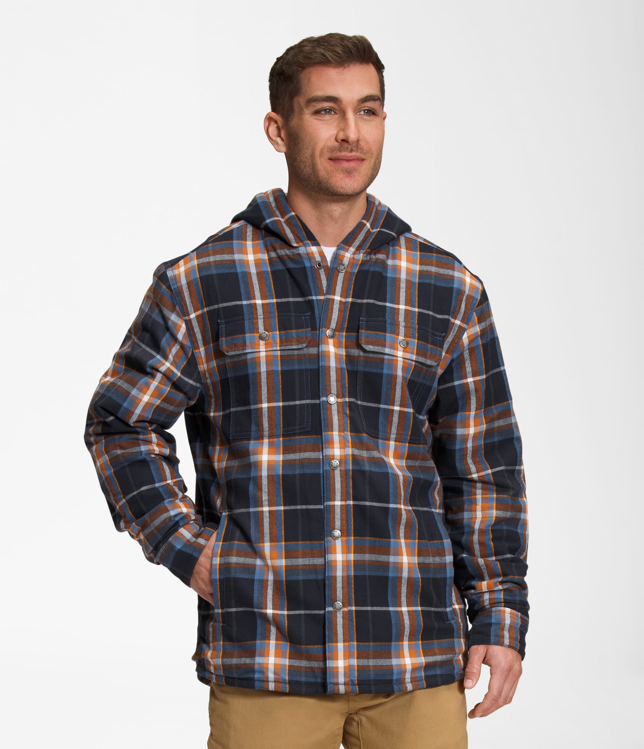 ノースフェイス　フリース シャツ ジャケット　裏起毛　US限定 THE NORTH FACE ノースフェイス シャツジャケット メンズ