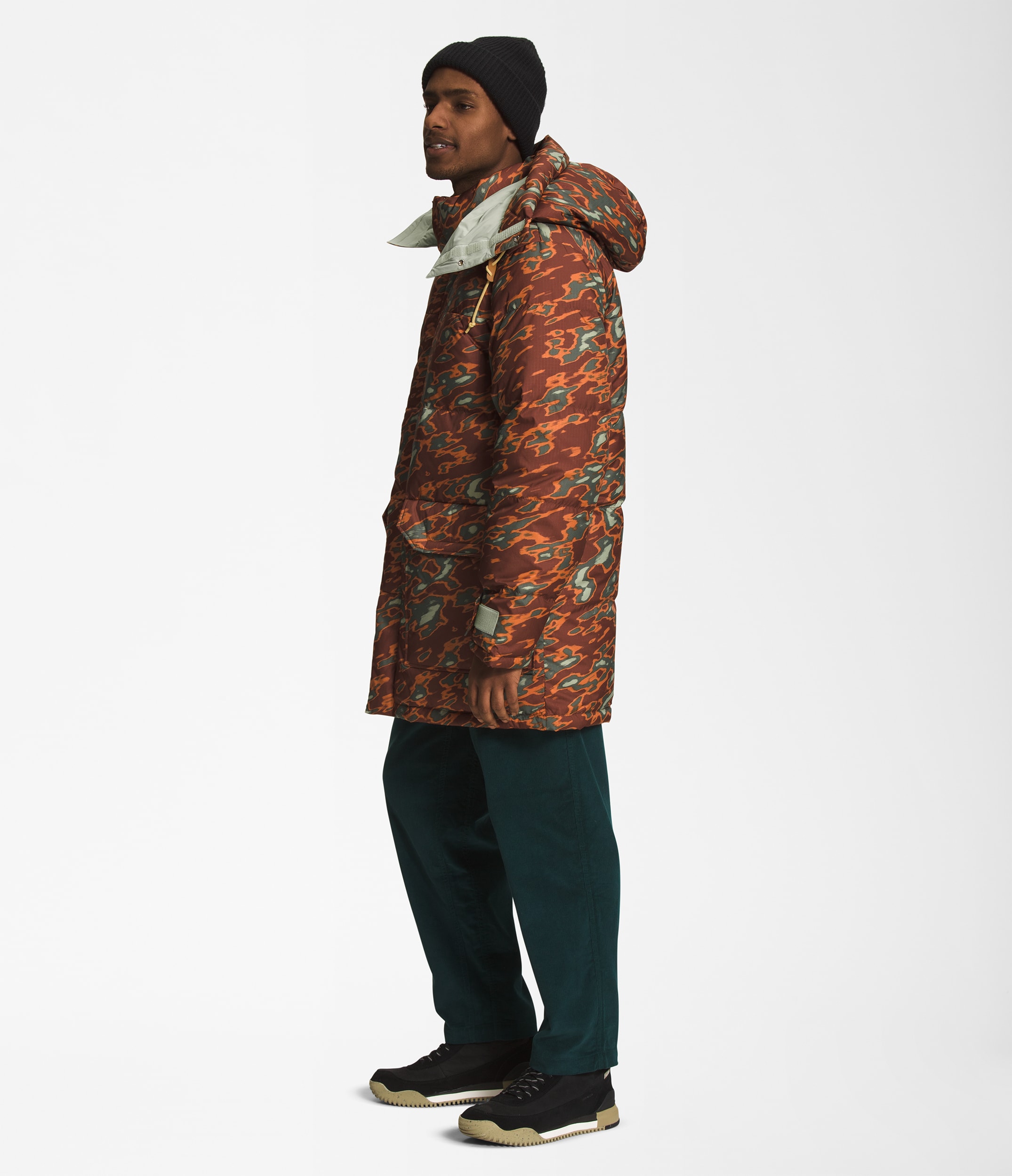 ウールボアジャケット M ブラック THE マメ NORTH FACE 241