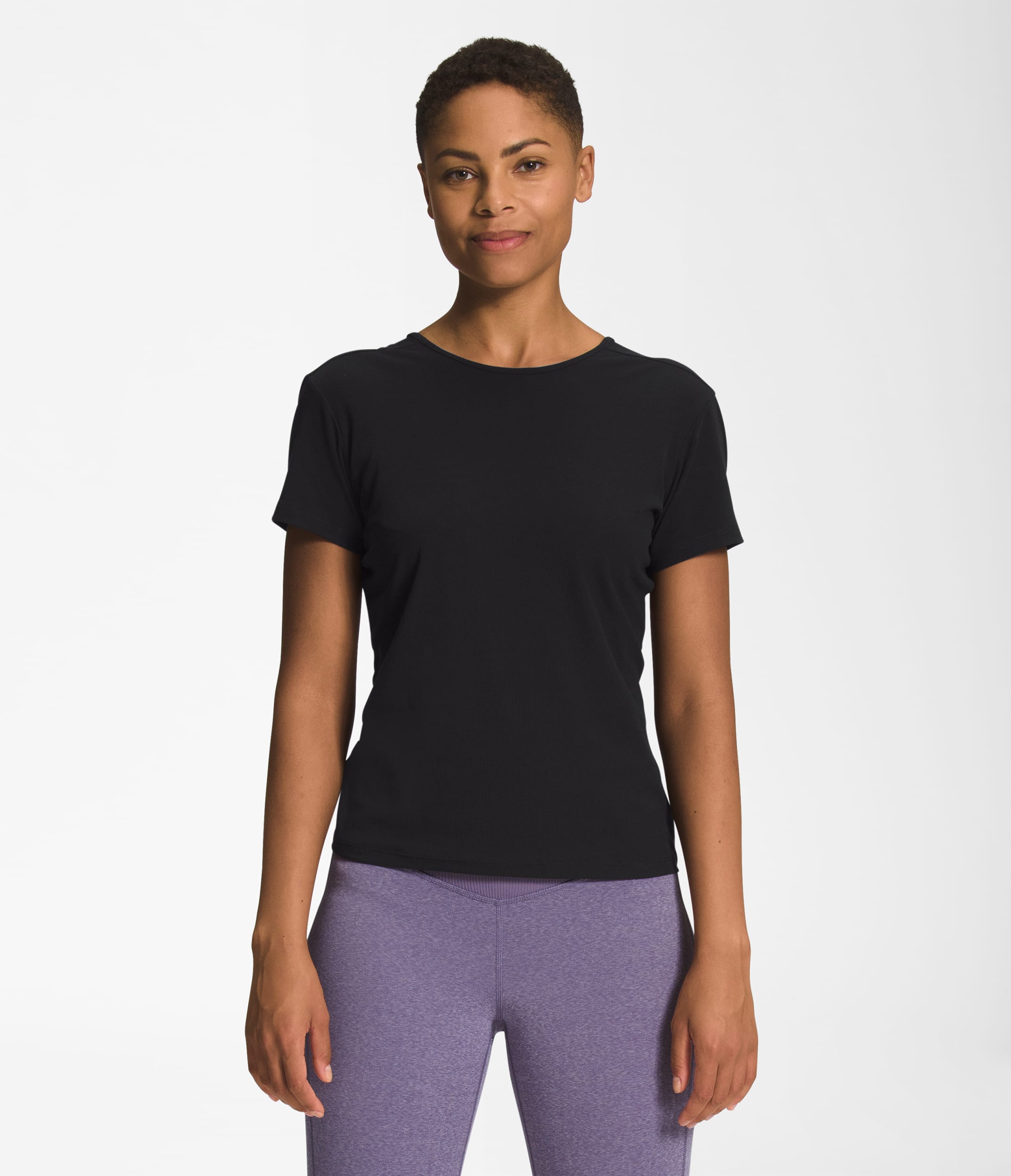 【THE NORTH FACE】W'S ANY-BRA S/SR/TEE The North Face Logo Graphic Crew Neck Women's Crop T-Shirt