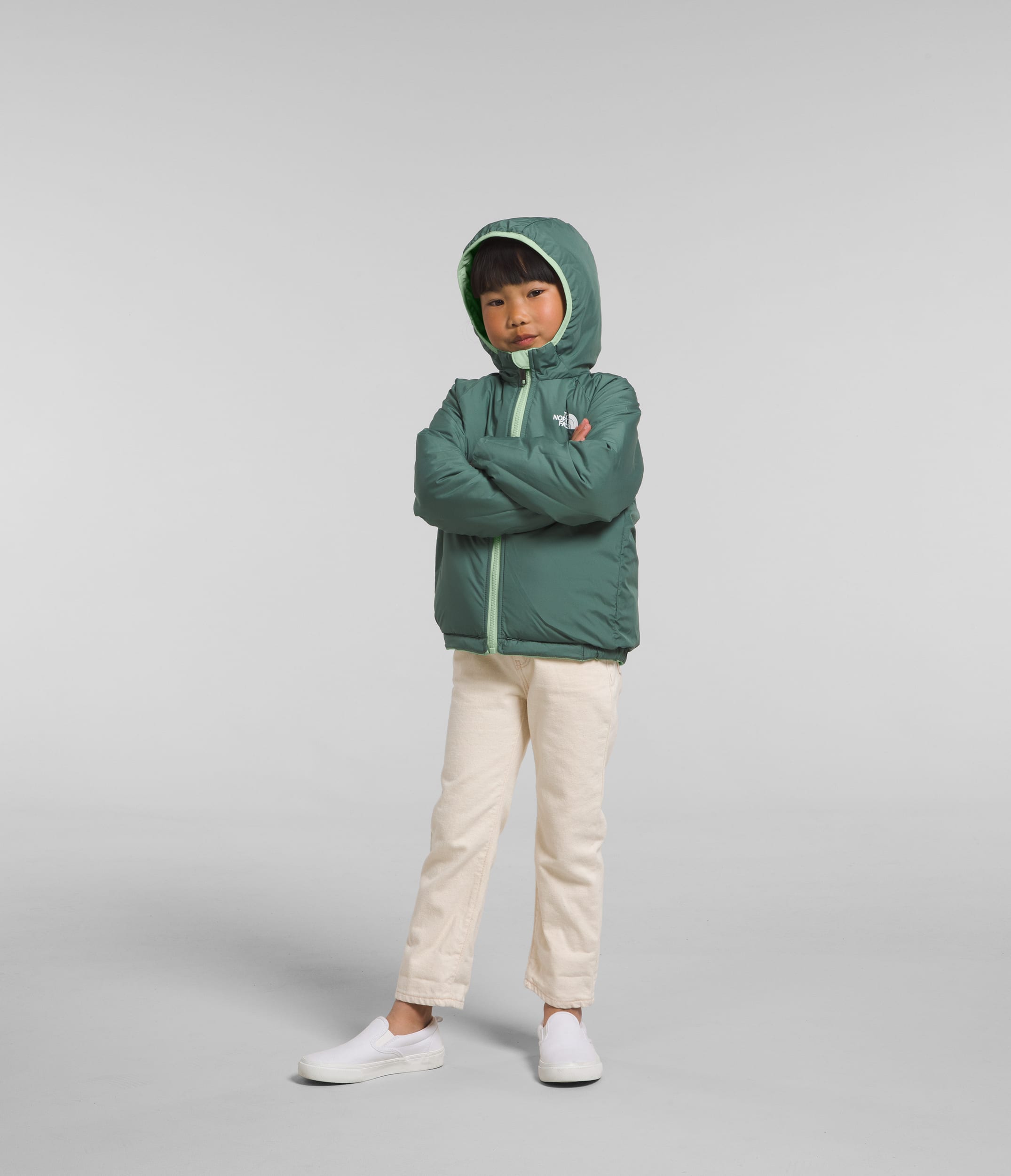 KID REVERSIBLE PERRITO HOODED JACKET | The North Face | The