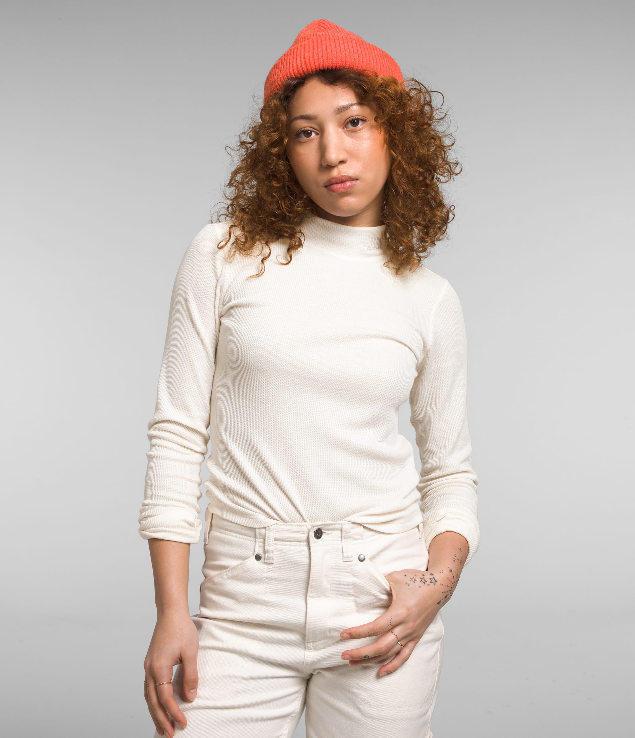 トップス TURTLENECK WAFFLE OVERSIZED LS Amazon.com: Sweaters for Women Long Sleeve Turtleneck Drop