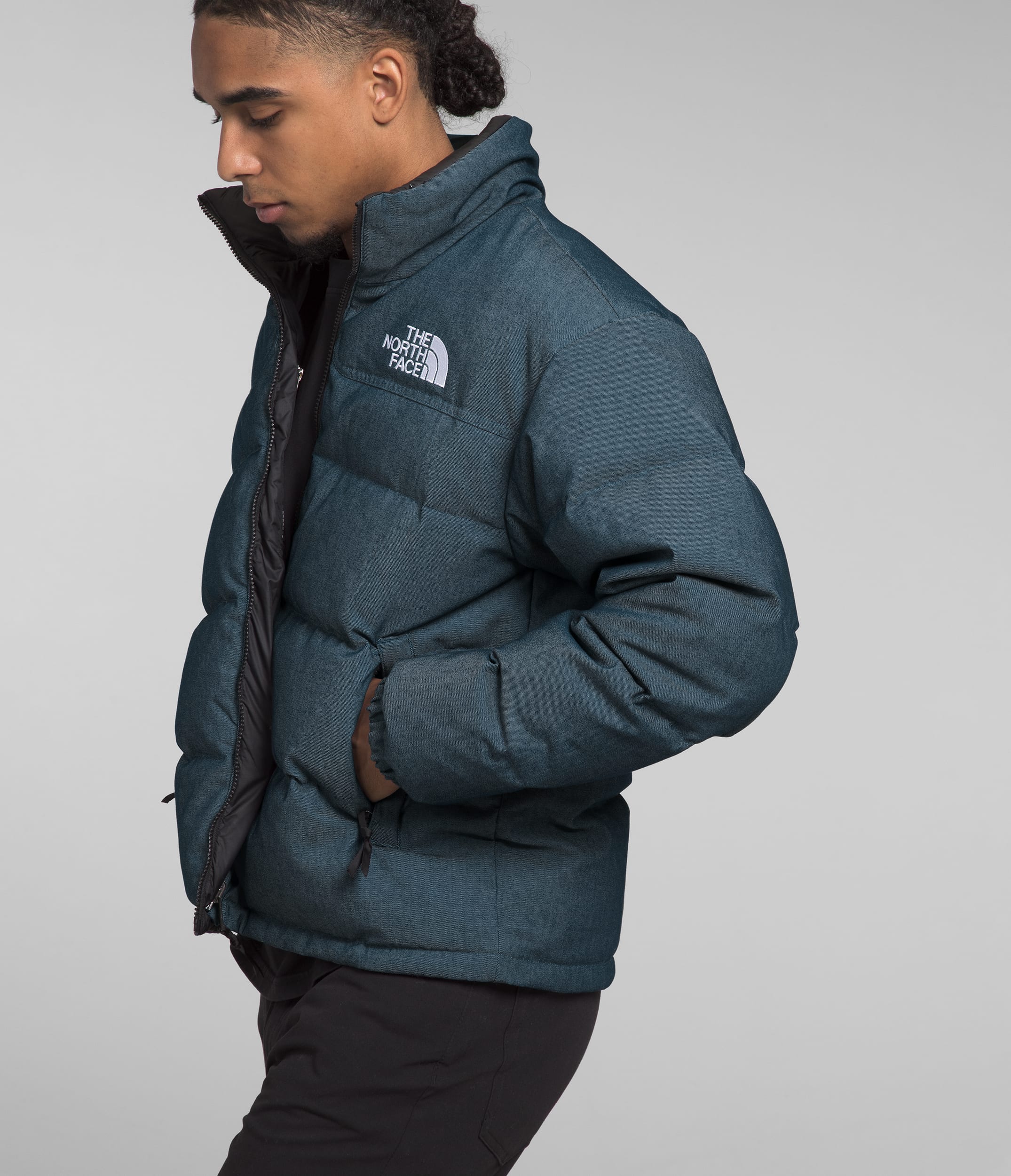 ジャケット・アウター THE NORTH FACE reverseble jacket ex The North Face Men's '92 Reversible Nuptse Jacket Denim Blue