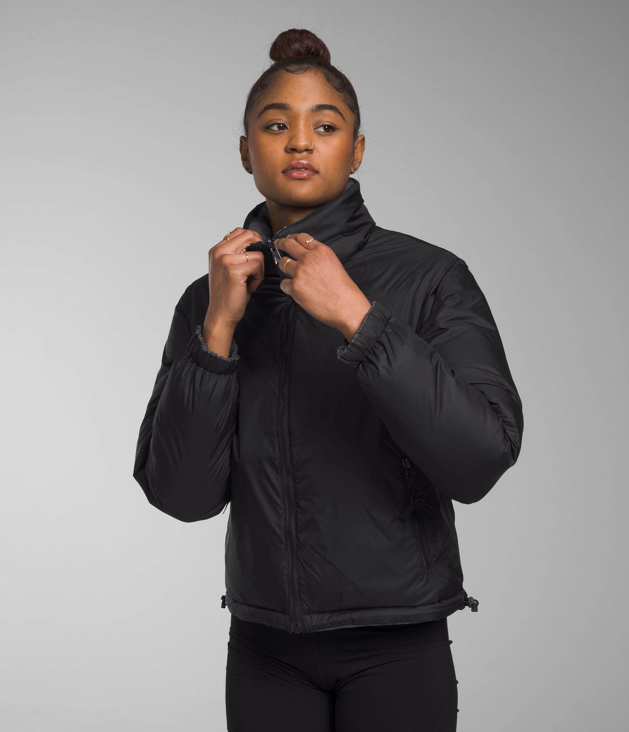 Amazon.com: The North Face Reversible North Down Hooded