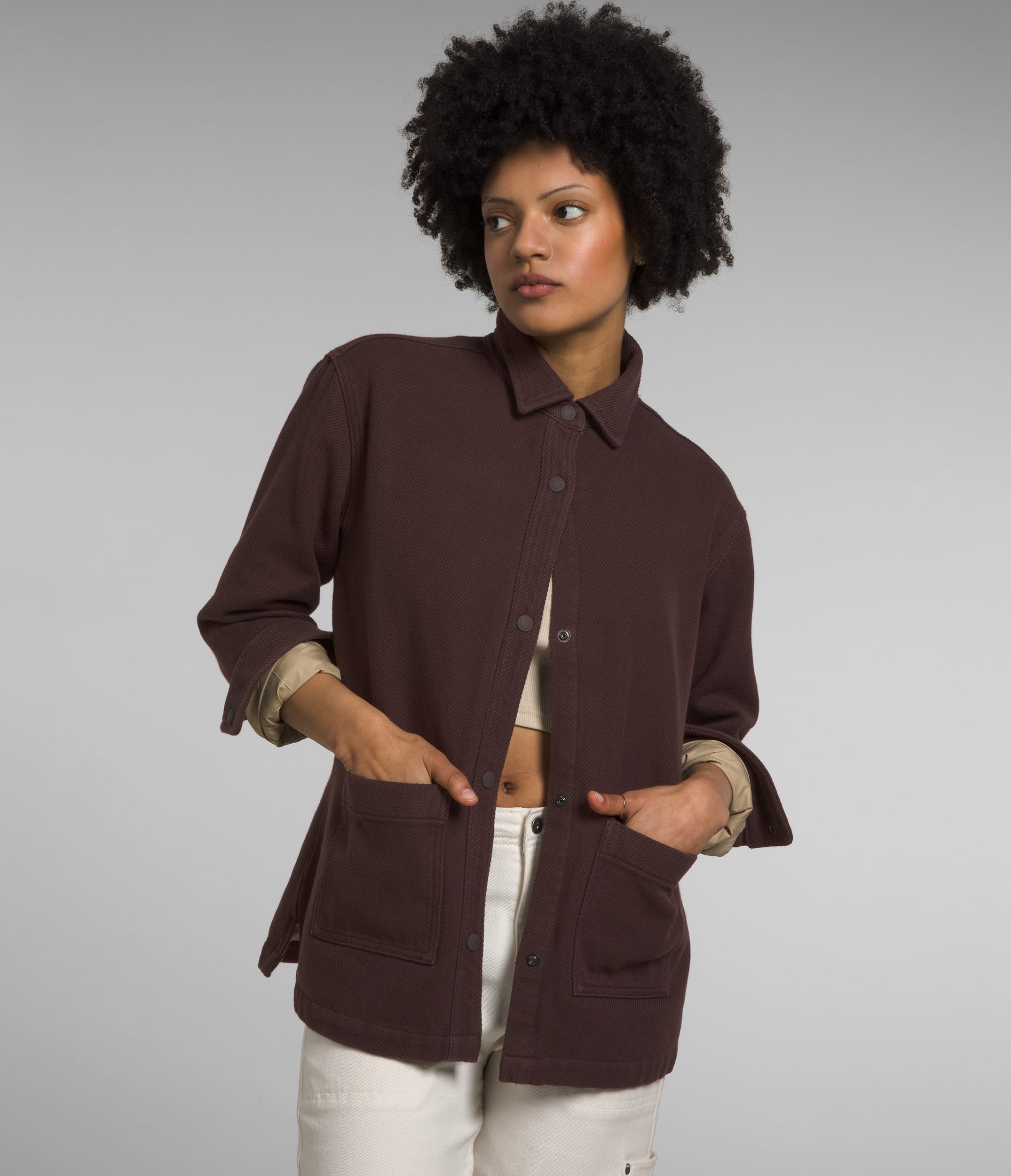 W VALLEY TWILL UTILITY SHACKET | The North Face | The North