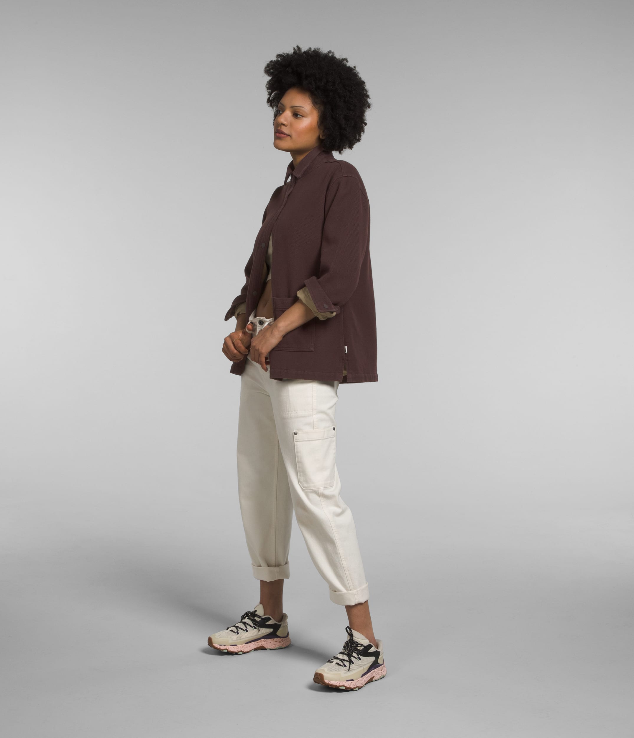 アウターその他 FAY Women Outer NAW59473430 BROWN Women's Outerwear: Overcoats, 4 Ganci, Down Jackets - Fay