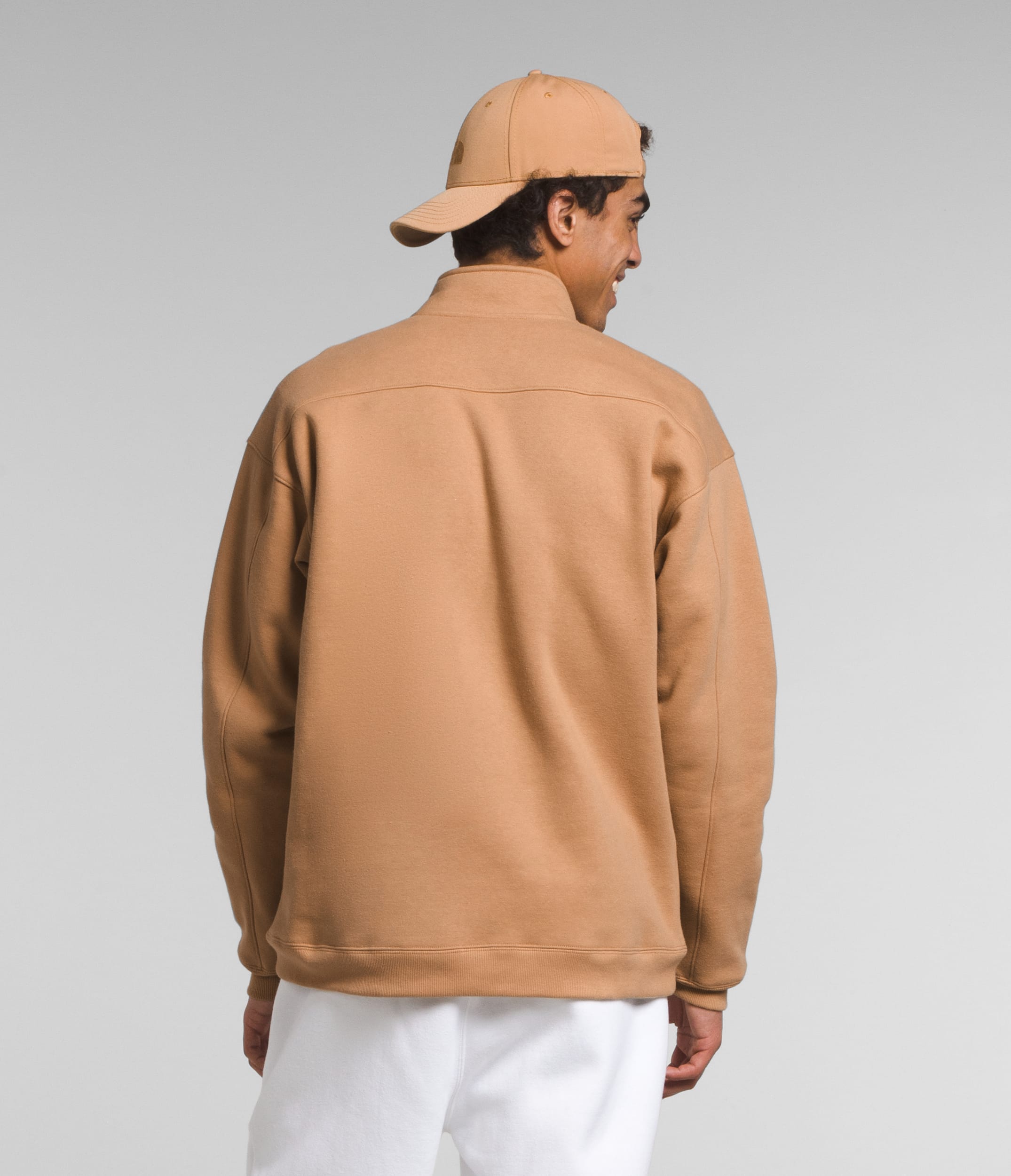 THE NORTH FACE NP72184 ベージュ【XL】 M HEAVYWEIGHT 1/4 ZIP | The North Face | The North Face Renewed
