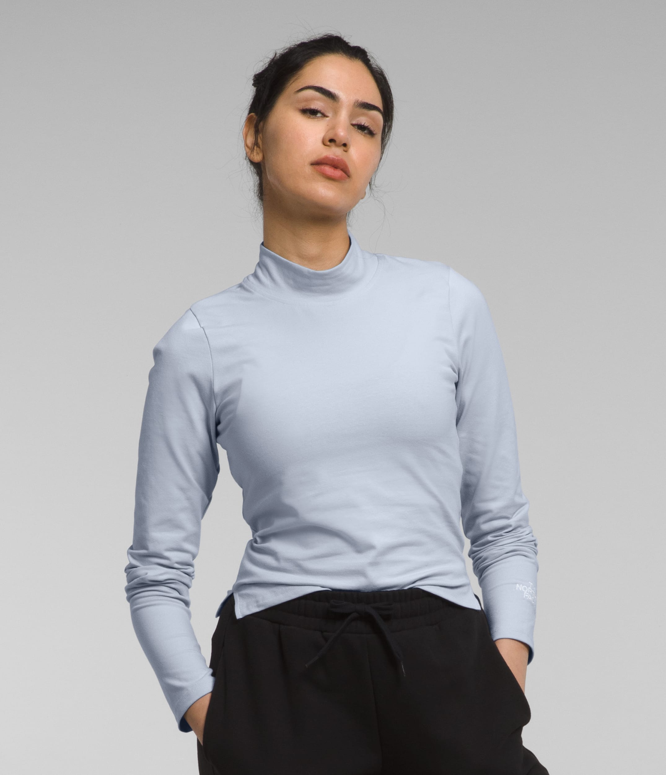 【新作】 THE NORTH FACE ★ 大人気 OCEAN WAVE L/S MOCK NECK tnf-nt7tq17.jpg