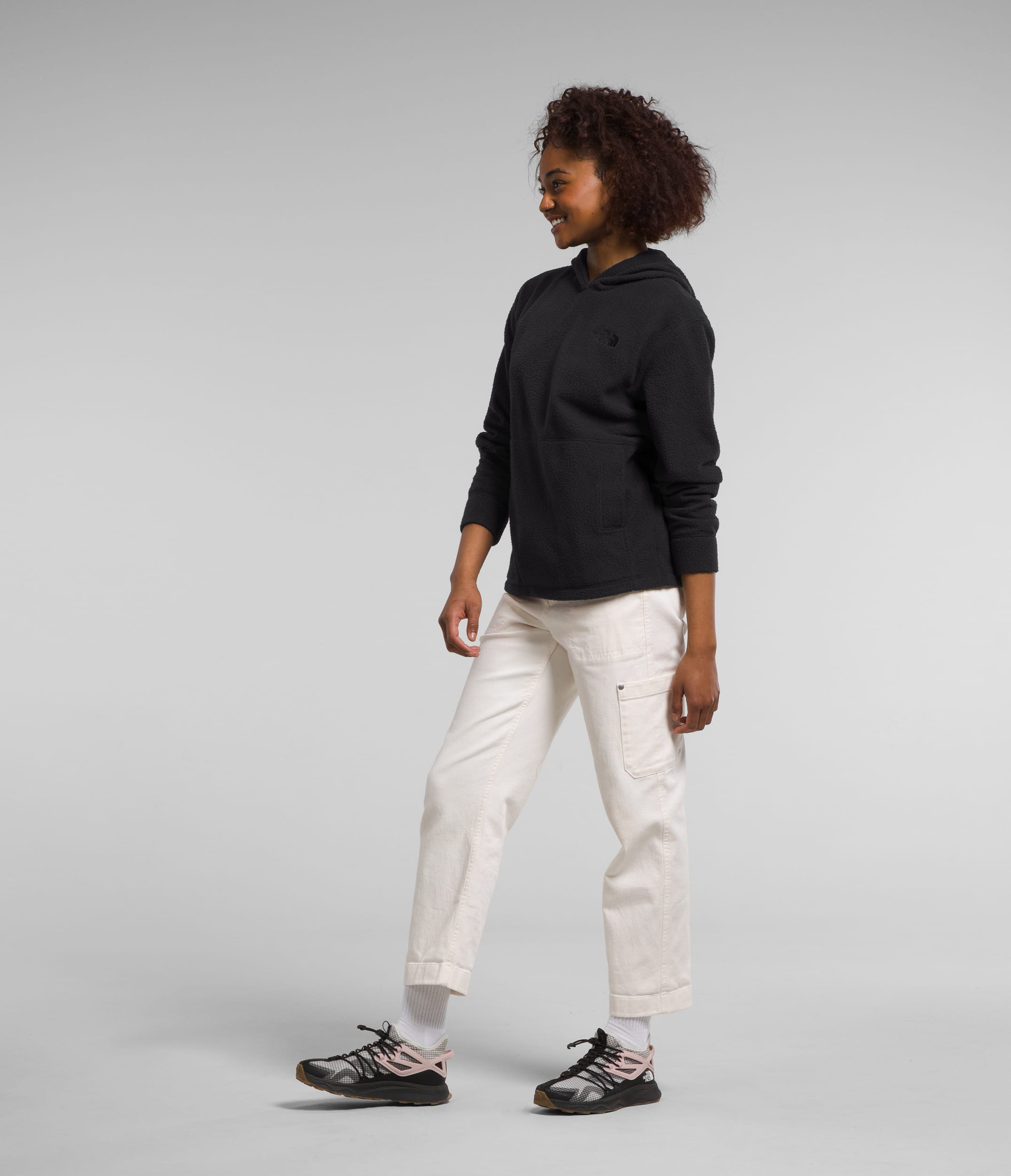 W PALI PILE FLEECE HOODIE | The North Face | The North Face