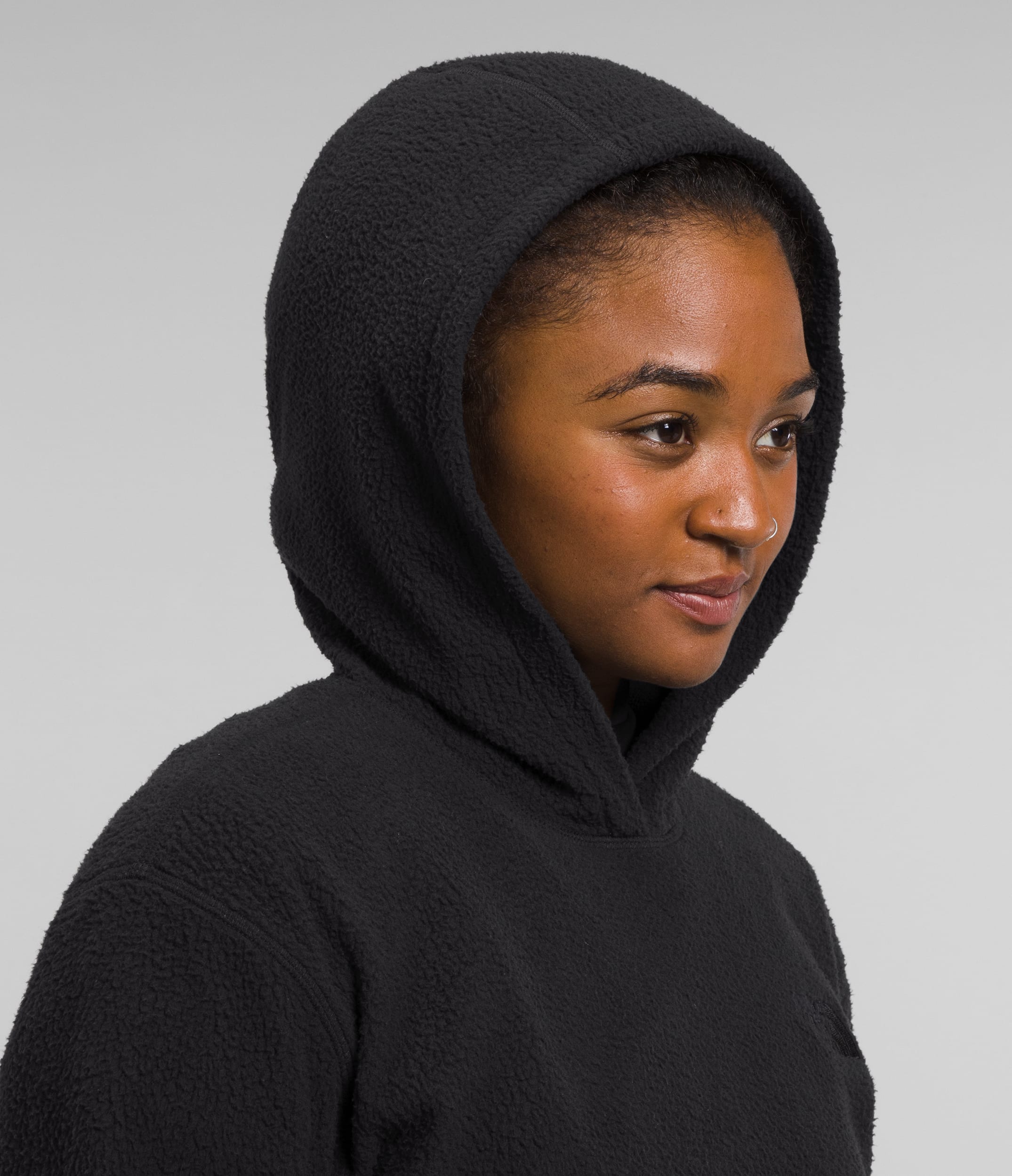 W PALI PILE FLEECE HOODIE | The North Face | The North Face
