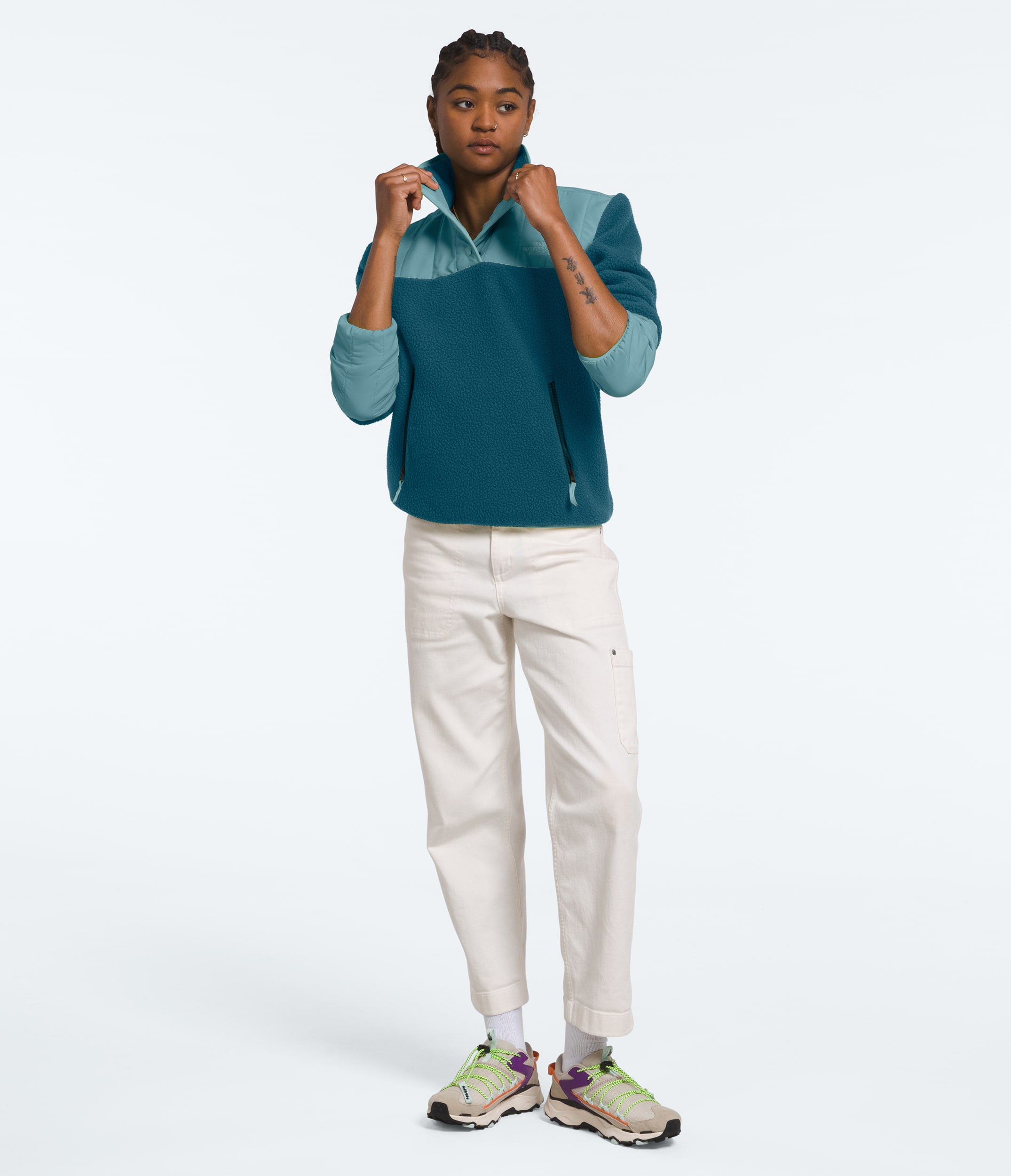 W Crgmnt Flc 1/4 Snap | The North Face | The North Face Renewed