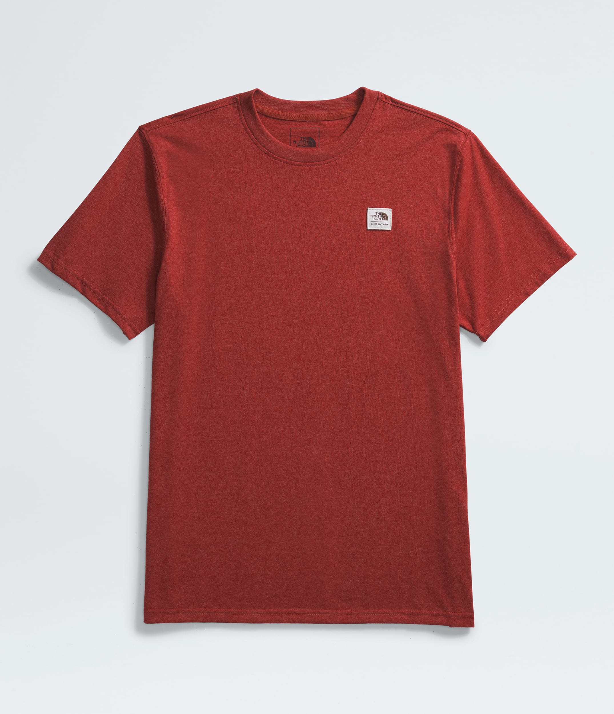 M S/S HERITAGE PATCH HEATHERED TEE | The North Face | The