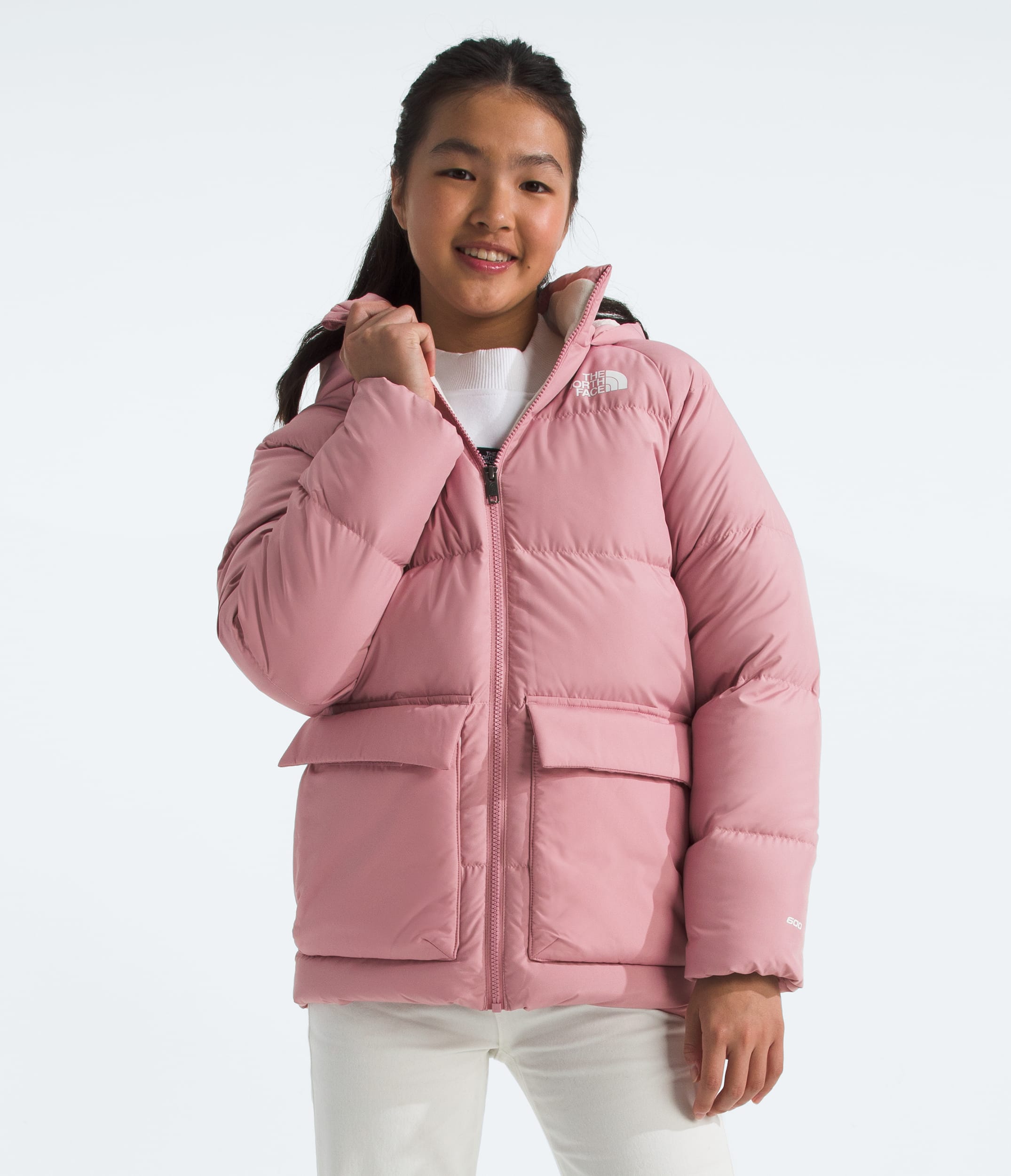 TEEN NORTH DOWN FLEECE LINED SHORT PARKA | The North Face