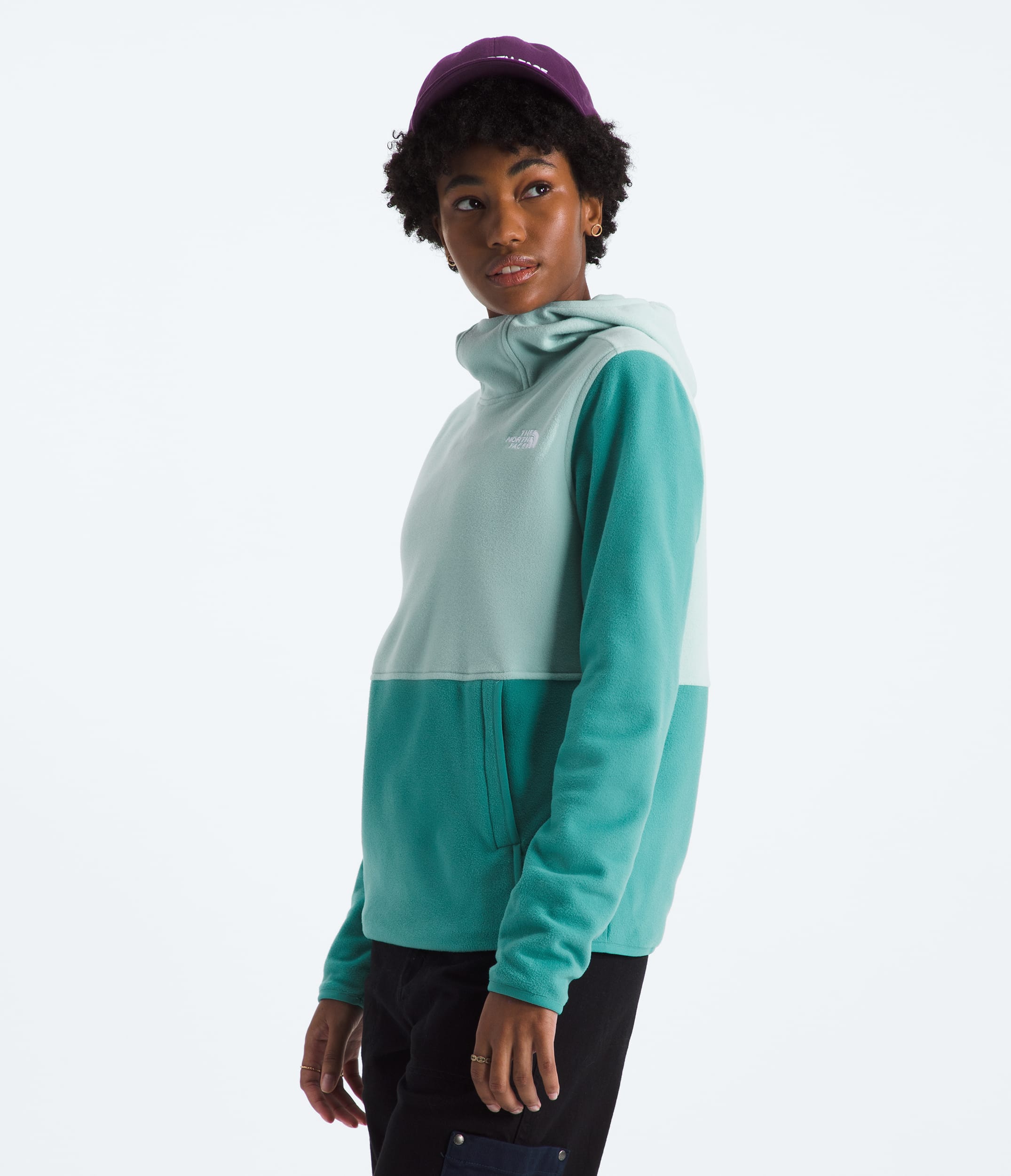 W GLACIER FLEECE P/O HOODIE | The North Face | The North Face Renewed