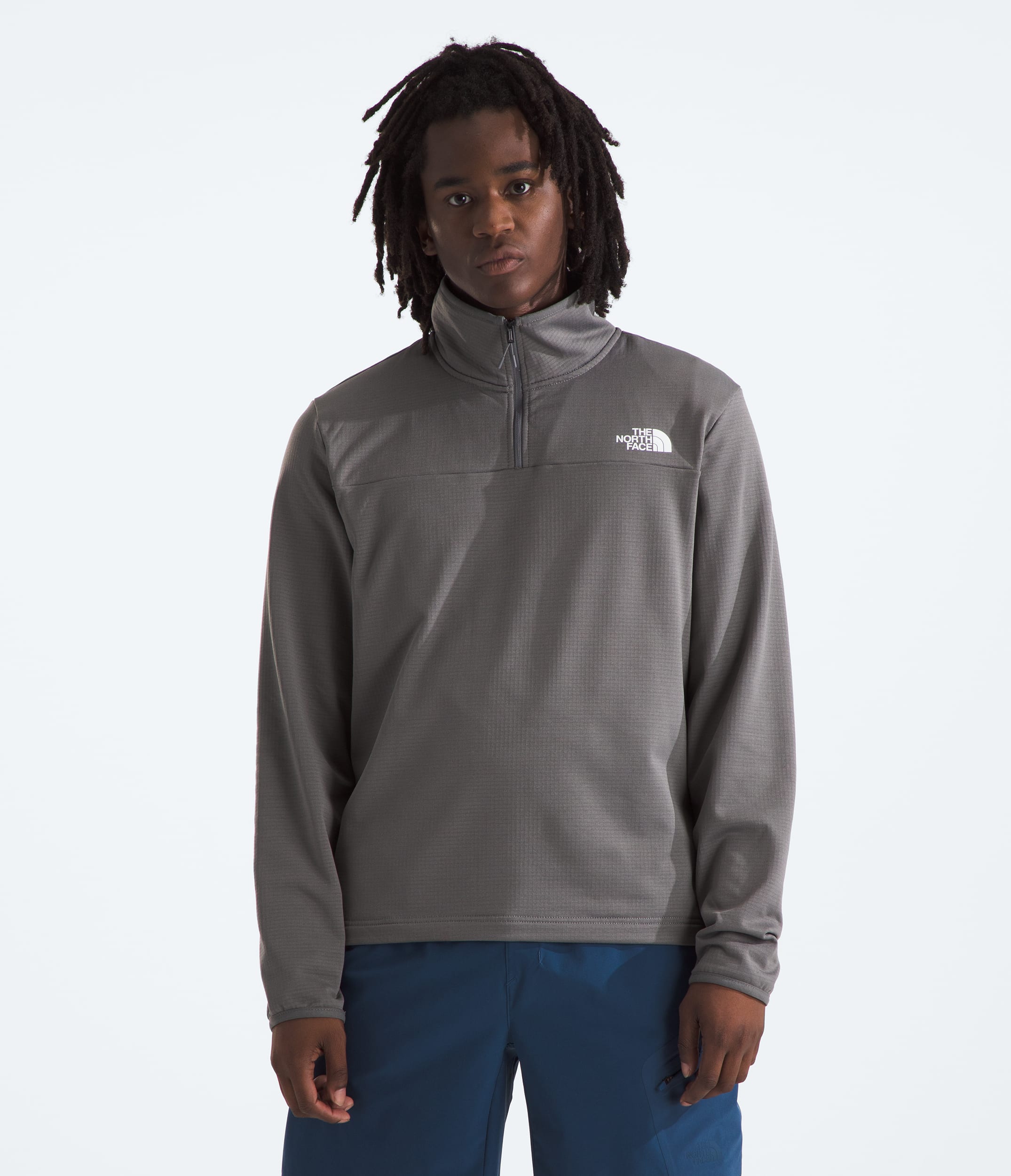 Men's Cedar Trail Grid Fleece ¼-Zip | The North Face | The North