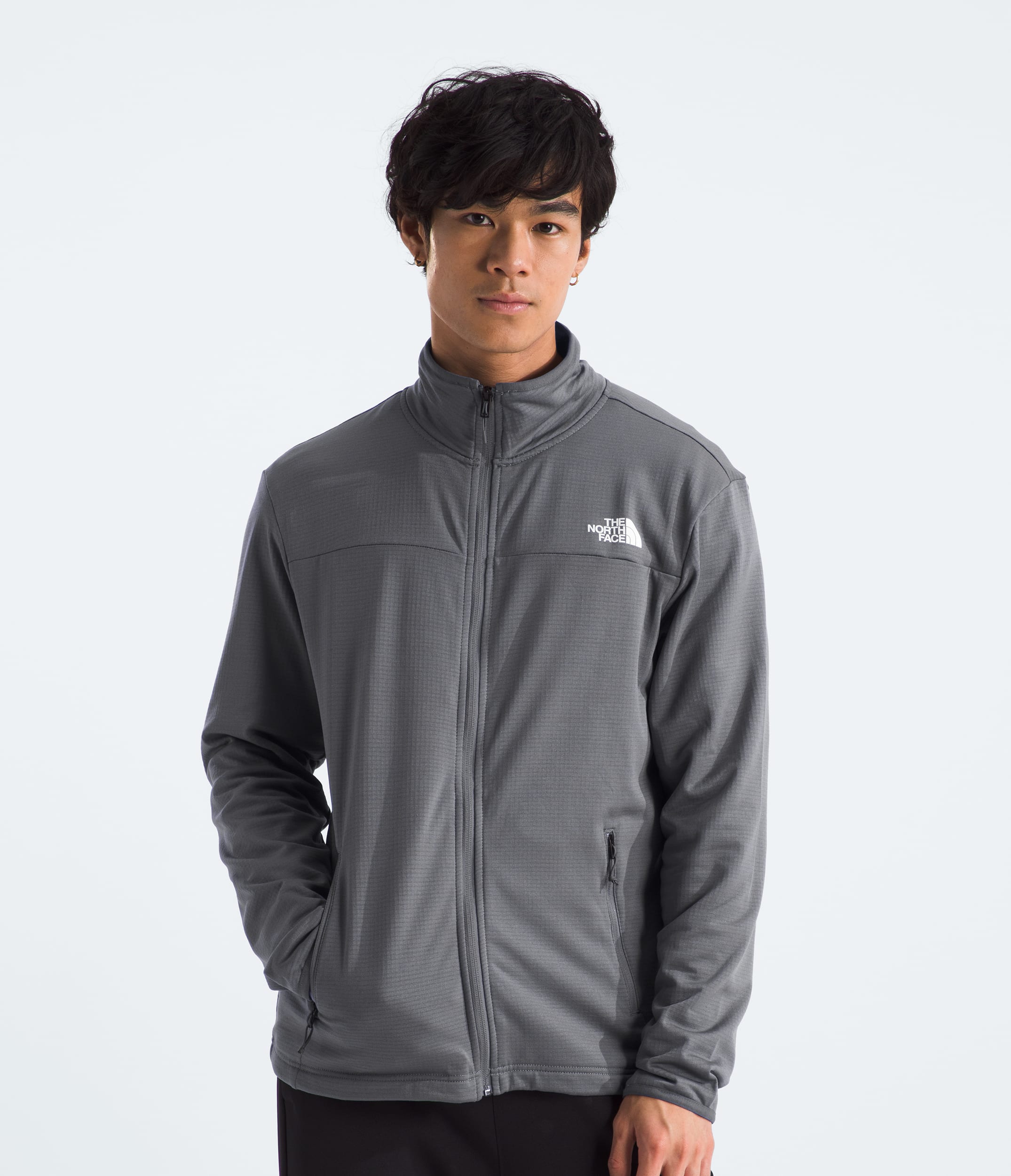 M CEDAR TRAIL GRID FLEECE FZ JACKET | The North Face | The North Face  Renewed
