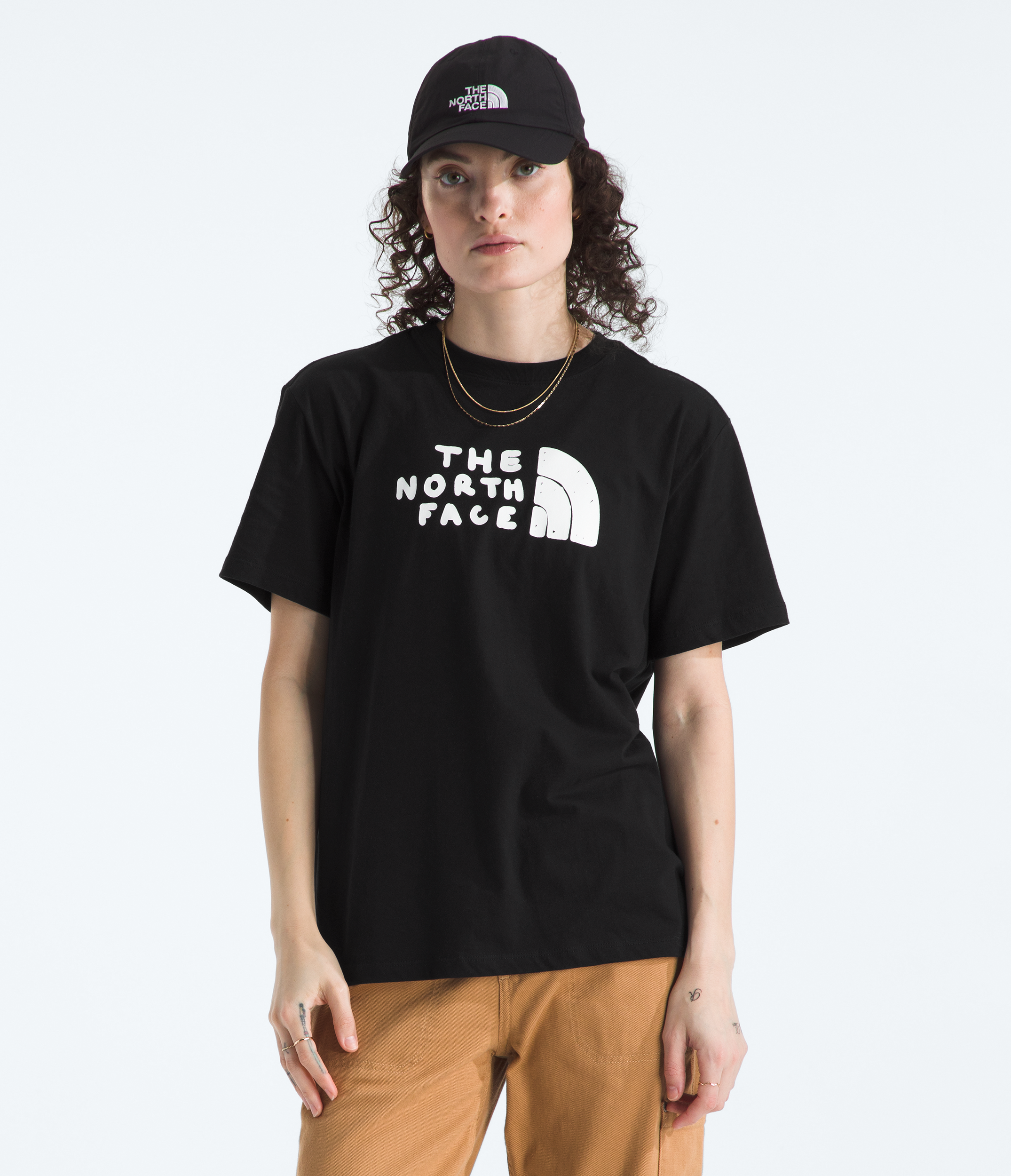 Women's Evolution Sketch Logo Half Dome Short-Sleeve Tee-Graphic