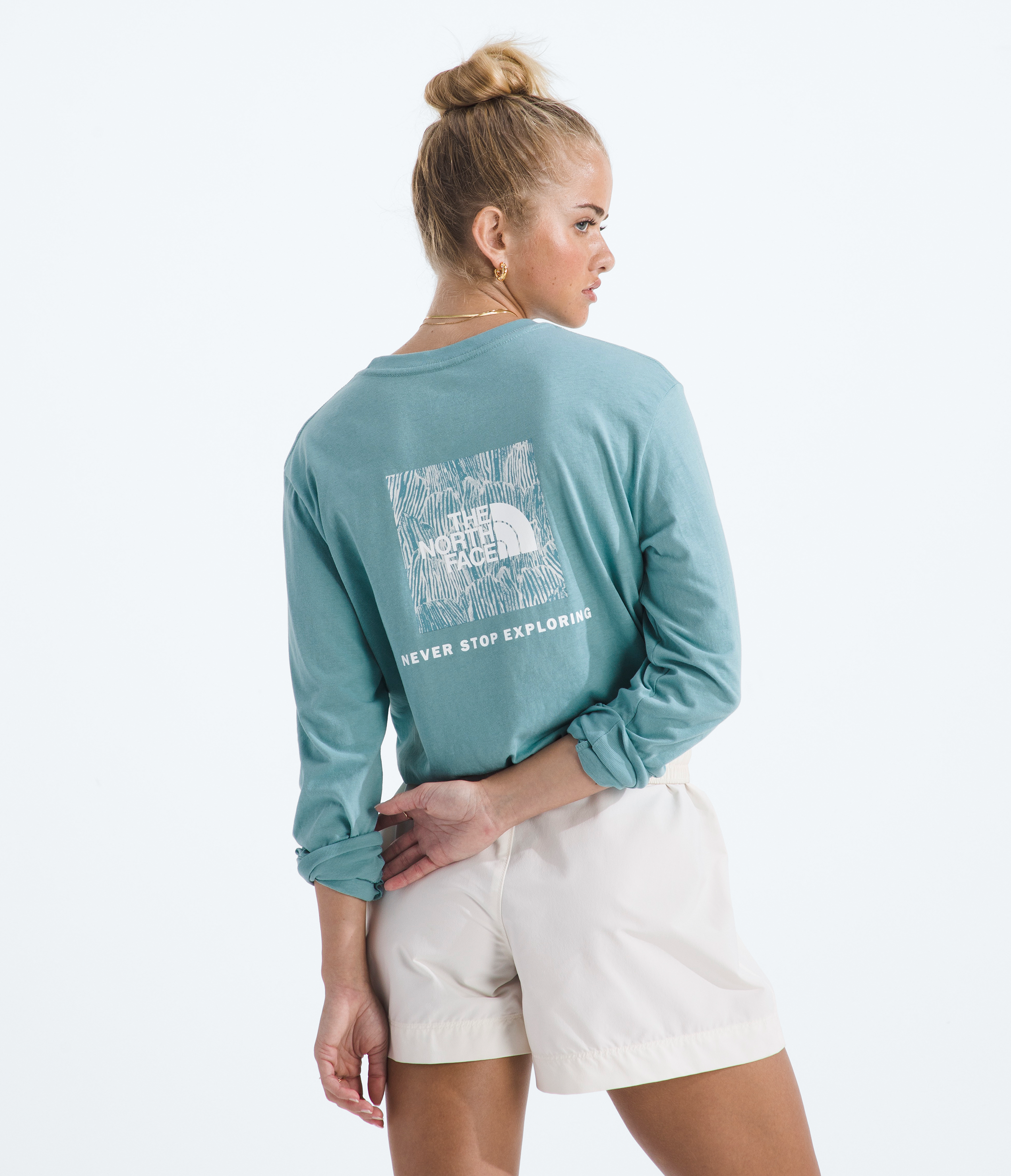 Women's Evolution Box NSE Fill Long-Sleeve Tee-Graphic