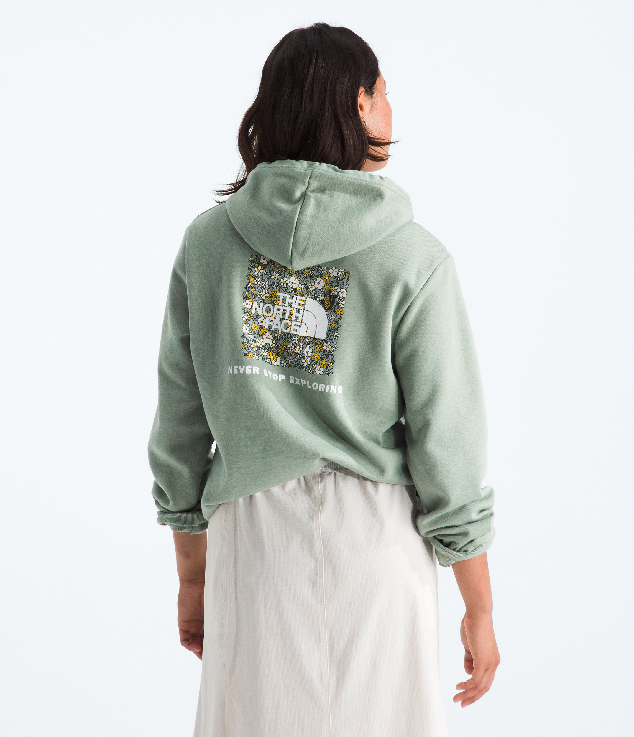 Women's Evolution Floral Box NSE Hoodie-Graphic