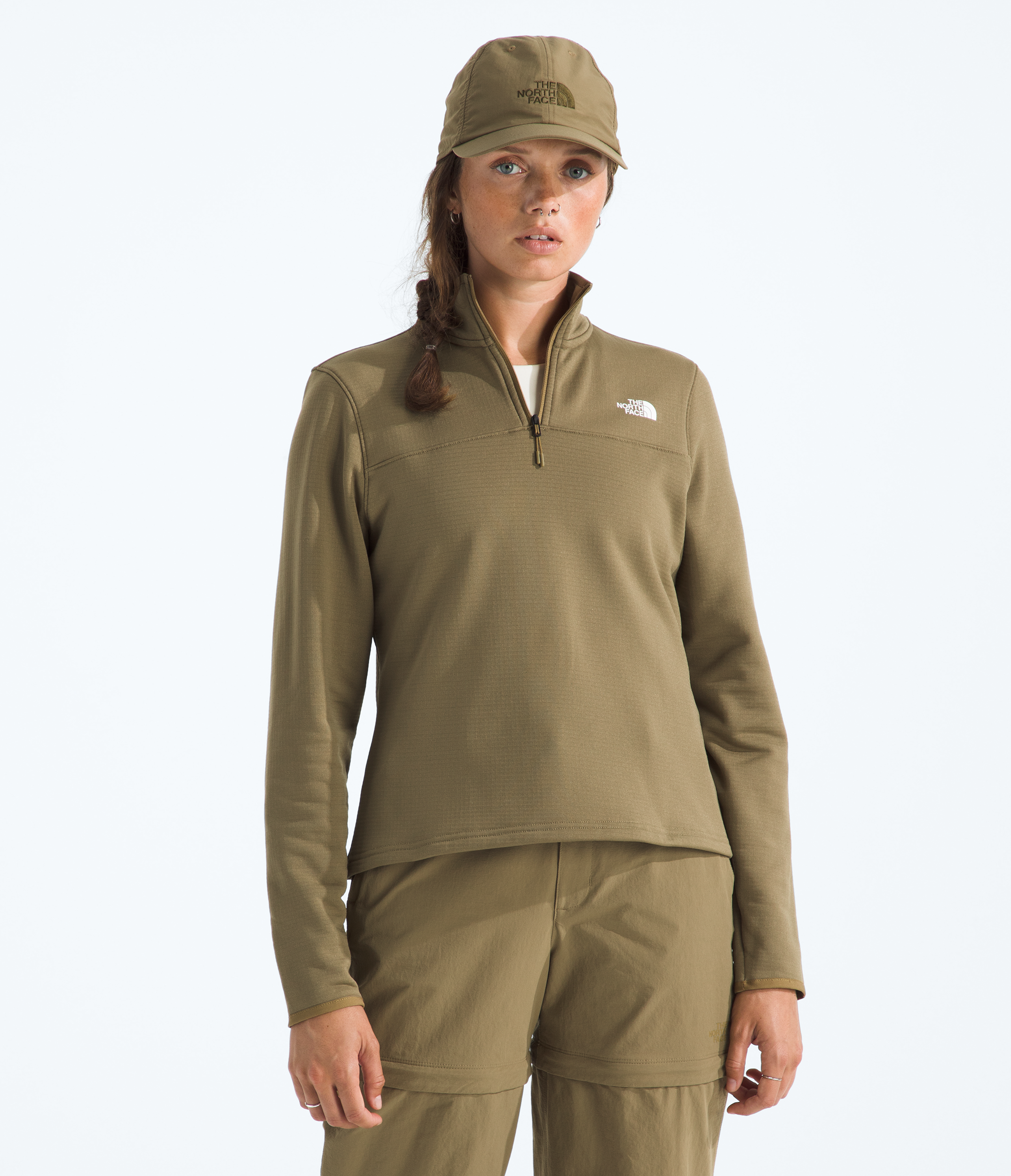 Women's Cedar Trail Grid Fleece -Zip Jacket